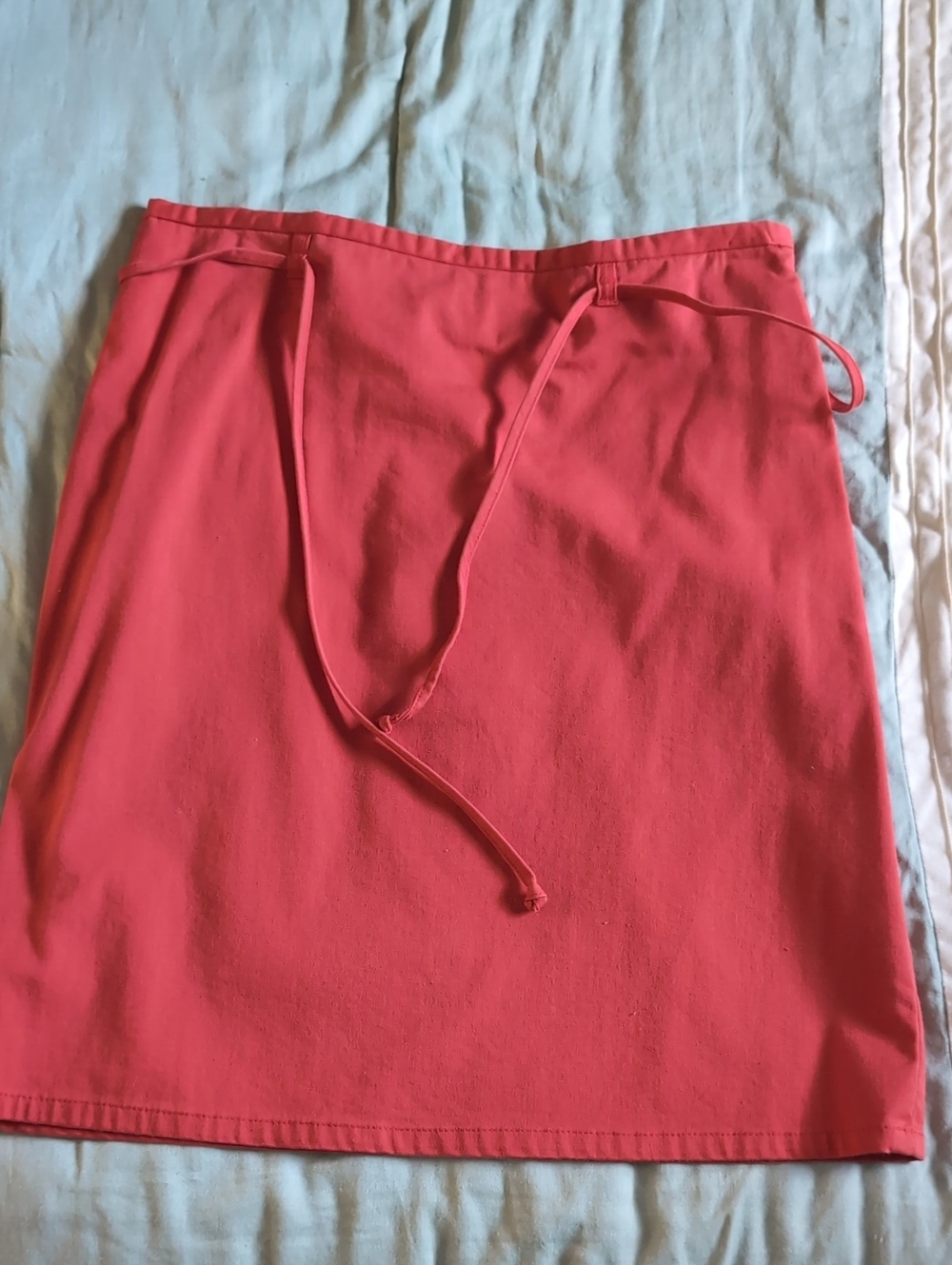 Esprit Coral Mini Skirt with Drawstring